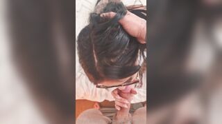 Kayleigh Gibby Plays With Dildo Before Sucking Guys Huge Cock